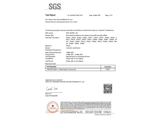 z VOC(bo) SGS